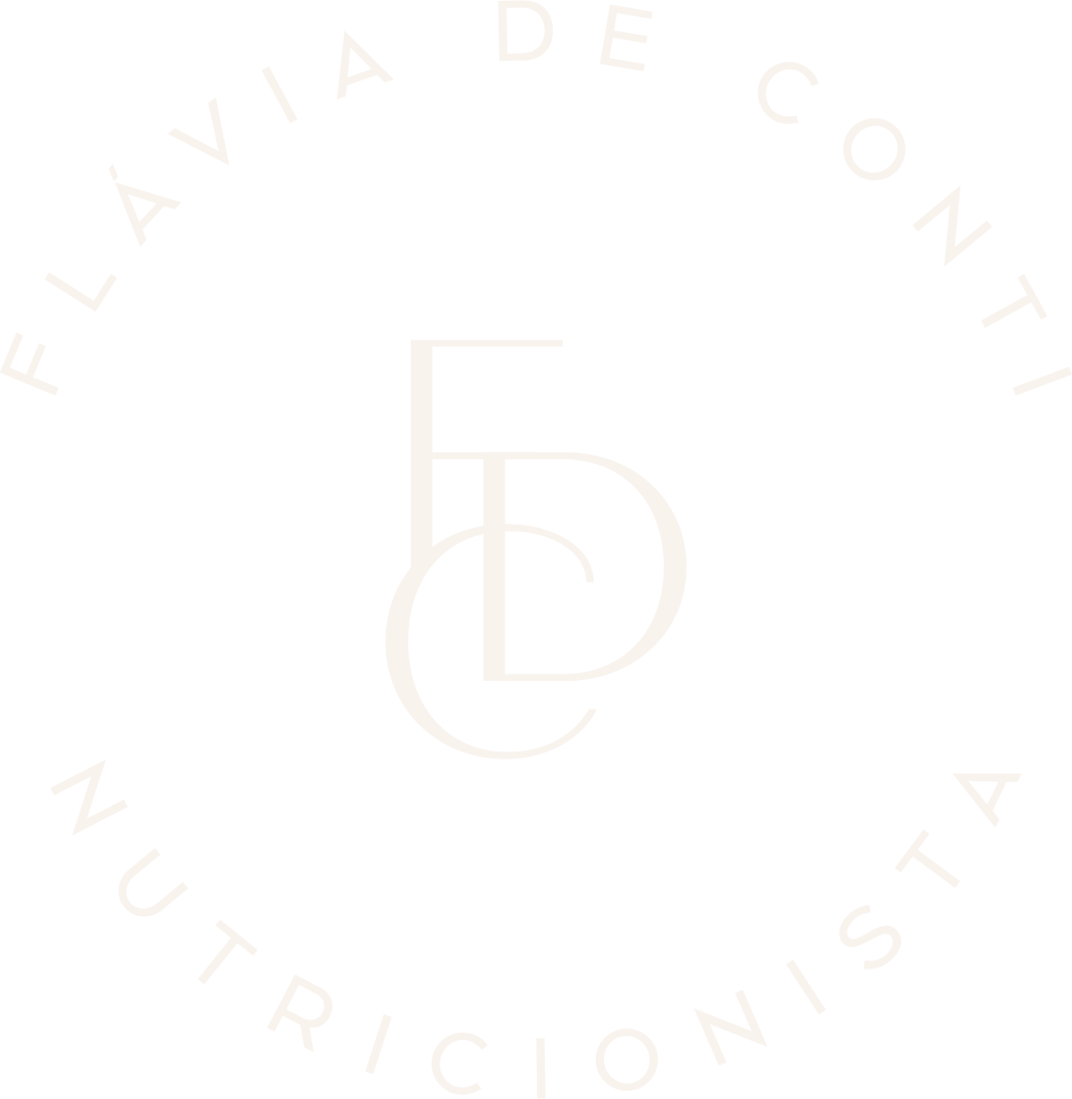 Logo Flávia de Conti